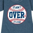 thumbnail image 3 of Instant Message - It Ain't Over Baseball - Girls Ss Fleece Dress, 3 of 6