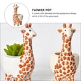 thumbnail image 4 of Unique Succulent Flowerpot Ceramics Flower Container Flowerpot Adornment, 4 of 9