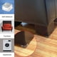 thumbnail image 3 of Almohadillas protectoras de goma adhesivas cuadradas altas y transparentes, patas de goma para altavoces, muebles electrónicos, electrodomésticos, equipos de audio, 20 piezas, 3 of 5