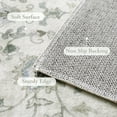 thumbnail image 6 of Lahome Decor Floral Area Rug 8x10, Machine Washable Rugs for Living Room, Non Slip Rug with Vintage Printed, Low Pile Carpet for Bedroom Dining Room Home Office, Grey-Beige, 6 of 9