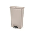 thumbnail image 6 of Slim Jim 18-Gallon Front Step Style Resin Step-On Container - Beige, 6 of 19