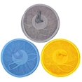 thumbnail image 3 of Hanging Mesh Space Saver Bags Organizer 4 Compartments, Mesh Hanging Storage Organizer Toy Storage Space Saver Bags for Room-3PCS Set, Blue,Gray,Yellow - -, 3 of 7