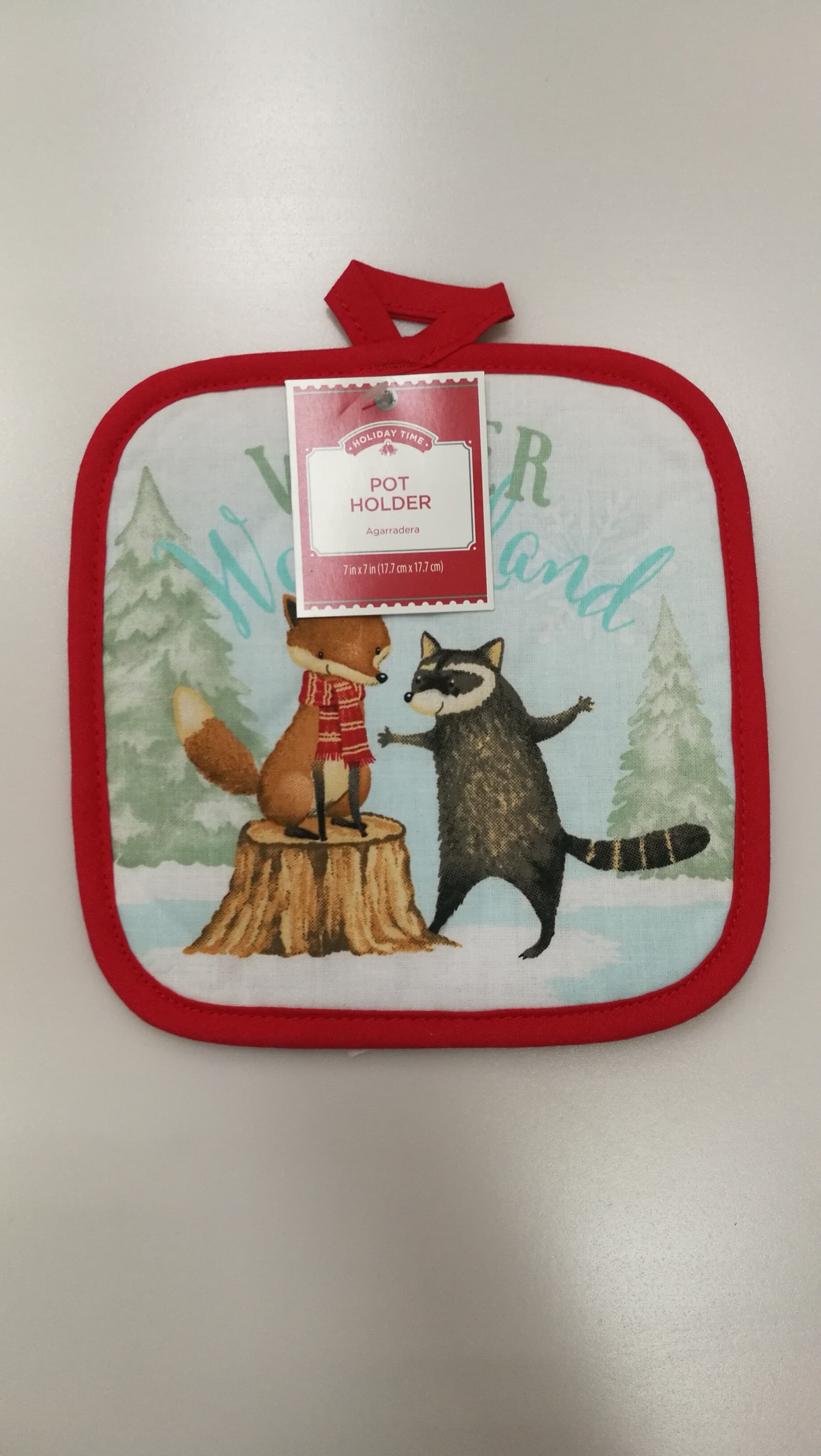Holiday Critters Pot Holder /& Microwave Mitt Set