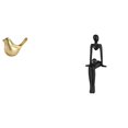 thumbnail image 1 of Figura De Pájaro Dorado, Estatua De Animal Moderna, Pensador Abstracto, Escultura De Resina Para El Hogar, La Oficina, La Estantería, La Repisa De La Sala De Estar, Regalos De Inauguración, 1 of 8