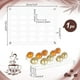 thumbnail image 3 of Organizador de cápsulas de café con capacidad para 30 cápsulas. Bandeja organizadora para cajón. Cajón portátil de acrílico transparente., 3 of 6