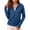 A749 Navy, variant on Hoodie for Women Full Zip Hooded Long Sleeve Activewear Slim Fit Solid With Pockets Breathable Stretchy Athletic Performance Outerwear