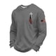 thumbnail image 1 of Camisetas de Manga Larga para Hombres Blusa de Cuello Redondo, Manga Larga Cómoda de Poliéster para el Uso Diario, 1 of 3