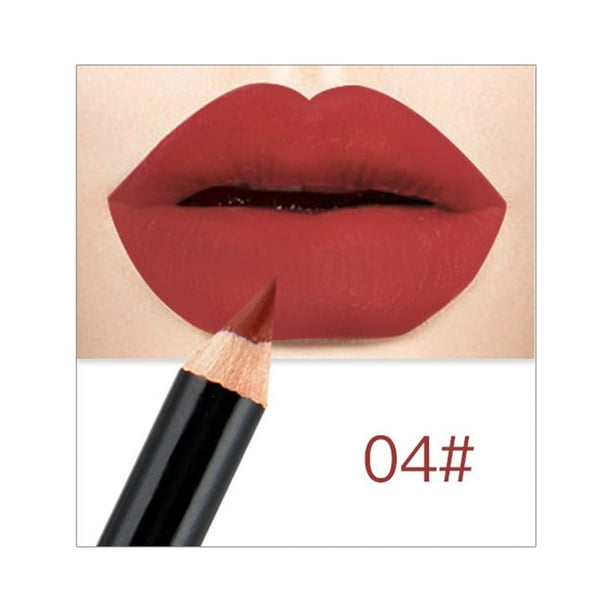 Lápiz Labial Mate Color Piel onlyliua Artículos En Liquidación Lápiz Labial Delineador de Labios Modificado