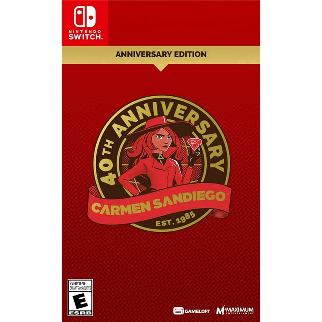 Carmen Sandiego 40th Anniversary Edition - Nintendo Switch