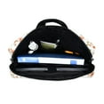 thumbnail image 5 of FORMRS 16" Laptop Bag Carrying Sleeve Case with Handle Travel Shoulder Briefcase, Orange Floral Blooms, 5 of 8