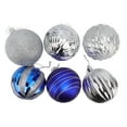 thumbnail image 3 of 74 piezas de bolas de Navidad de colores variados para decoración navideña, bolas colgantes para árbol de Navidad B, 3 of 14