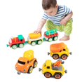 thumbnail image 1 of Set de coche de juguete Auspint Magnetic Travel Along Track con tren de 1 a 3 años, 1 of 6