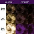 thumbnail image 2 of MANIC PANIC Classic Purple Haze Semi Permanent Hair Color - Warm Dark Purple Hair Dye for Women & Men That Lasts 4-6 Weeks - Vegan, Ammonia & Cruelty-Free - Create & Mix Custom Shades (4oz), 2 of 10