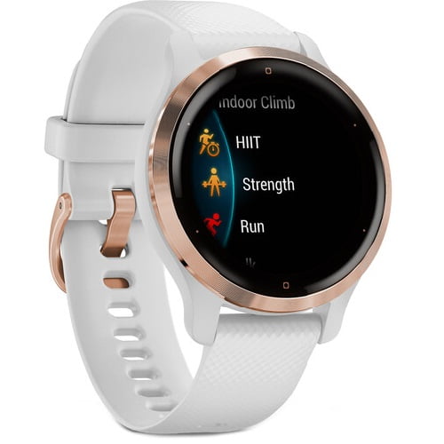Garmin vivoactive 4S Weiss Rosegold Android iOS Smartwatch GPS Fitness Tracker 