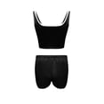 thumbnail image 2 of Yievot Womens Pajama Sets Cute Sleeveless Crop Tank Tops and Shorts Sleepwear 2 Piece Pj Set Loungewear, 2 of 5