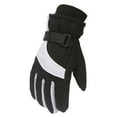 thumbnail image 2 of Dyfzdhu Winter Outdoor Kids Boys Girls Snow Skating Snowboarding Windproof Warm Ski Gloves Pink, 2 of 3