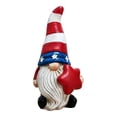 thumbnail image 1 of Outdor Figurines de Lutins Patriotiques Décorations du 4 Juillet 3 Pcs Lutins en Résine Rouges Blancs Bleus Statues de Lutins pour la Fête de l'Indépendance Jour du Souvenir Jour des Anciens Combattants, 1 of 5