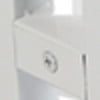 Mind Reader - 2 Tier Sit and Stand Desk XL - White