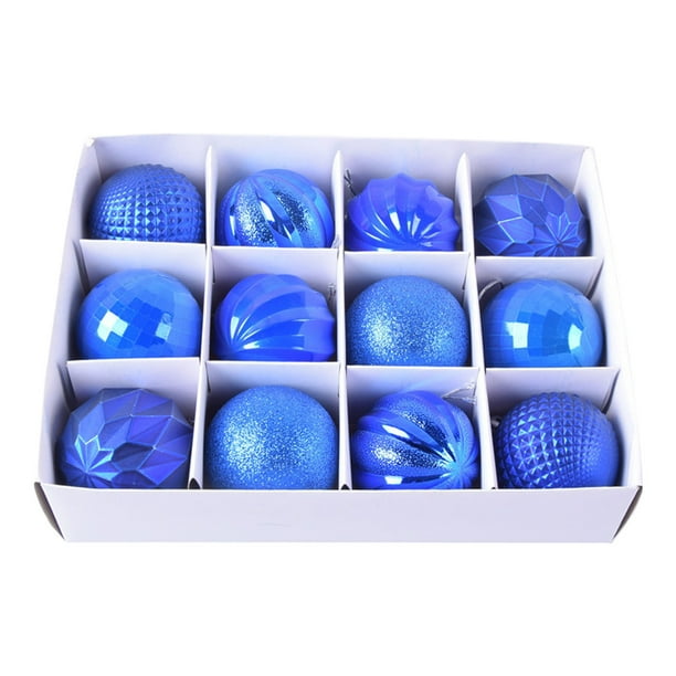 12Pcs Christmas Balls Baubles Party Xmas Tree Decorations Hanging Ornament Decor