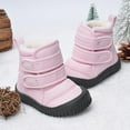thumbnail image 7 of MQLKF Hook Loop Low Cut Boots Waterproof Cloth Snow Boots Kids Winter Shoes Girls Boys Outdoor Boots Casual Cute Lightweight Toddle Slippers Sandals, 7 of 7