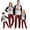 Beige, variant on Christmas Family Matching Pajamas Set Adult Kids Baby Deer Printed Tops+Plaid Pants Sleepwear Nightwear Set