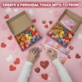 thumbnail image 2 of 4E's Novelty 24 Pack Valentines Cards with Popping Eye Animals,  Pop Out Eyes Squeeze Toy Keychain with Cards, 2 of 8