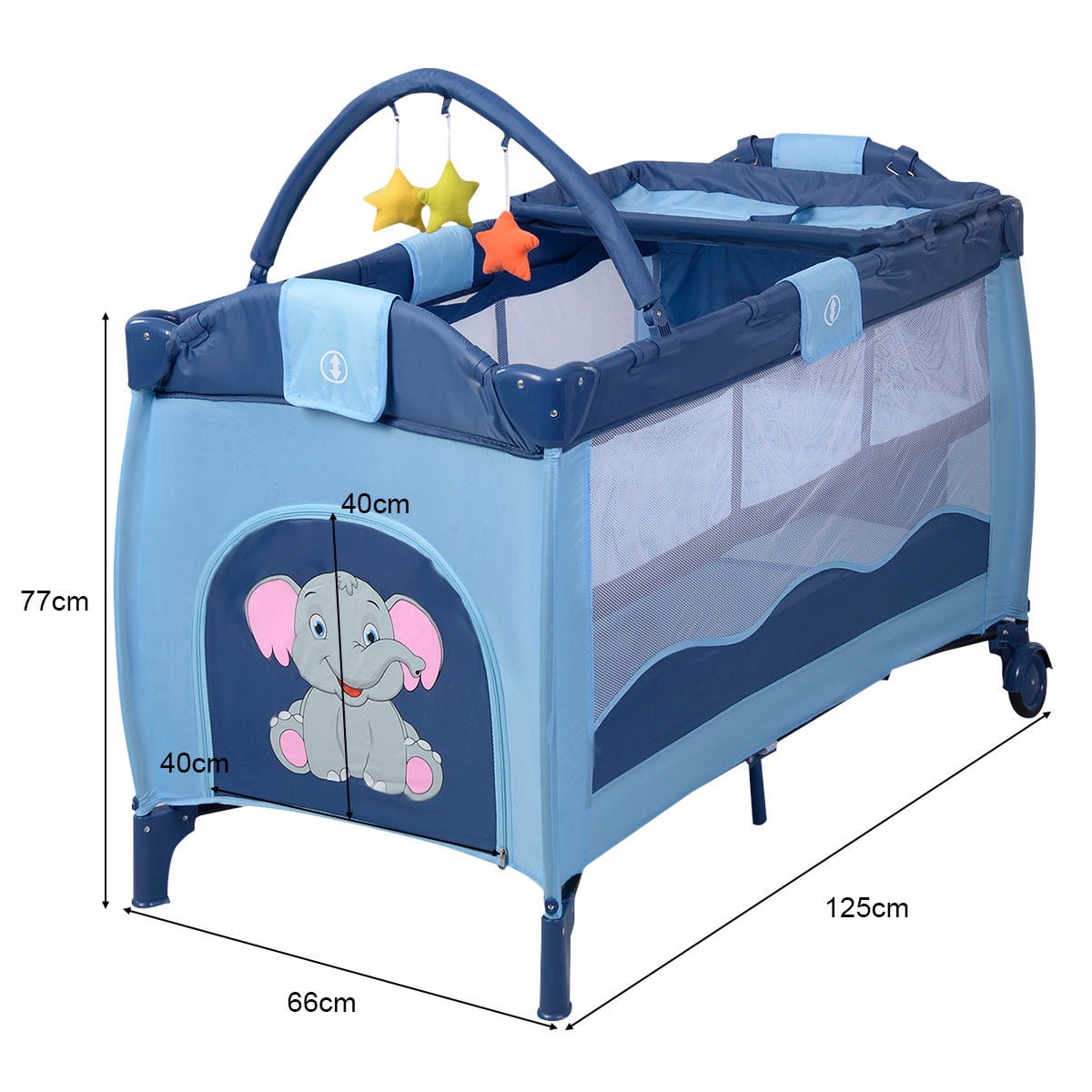 costway baby cot
