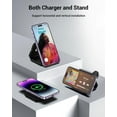 thumbnail image 3 of CGBCFO Wireless Charging Station 3-in-1 for iPhone 8-16, AirPods, Apple Watch, Foldable Design, Black, 3 of 5