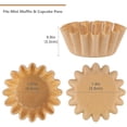 thumbnail image 5 of Caperci Heavy-Duty Natural Cupcake Liners - 200 Count Grease-Resistant Baking Cups, Odorless, No Pan Needed, Easy Release​(Natural), 5 of 9