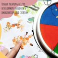 thumbnail image 4 of Baby Finger Painting Kit With 12 Colors Ink Pad, Washable Educational Tool For Making Cards, Crafts, 4 of 8