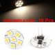 thumbnail image 2 of 10Pcs G4 Led 6 Smd 5050 Blanco Cálido Luz Coche Embarcación Marina Luz Interno Unique Bargains Luz LED G4, 2 of 2