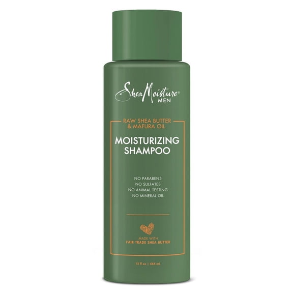 Shea Moisture Men Shampoo Moisturizing 15oz (Pack of 2)