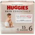 thumbnail image 1 of Huggies Skin Essentials Couches pour Bébés, Tailles NB-6, 1 of 9