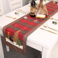 thumbnail image 3 of Monstrate Banderas de bordadas de tela para reuniones familiares navideñas que decoran la de comedor durante Kits de decoración para fiestas, 3 of 6