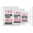 thumbnail image 3 of Darling Souvenir White Hangover Kit Bachelorette Party Supplies Favor Bags&nbsp;Jewelry&nbsp;Pouches 15 Pieces, 3 of 5