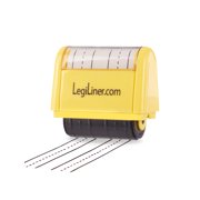 LegiLiner Self-Inking Teacher Stamp-Double Stack 1/2 inch Handwriting Lines Roller Stamp