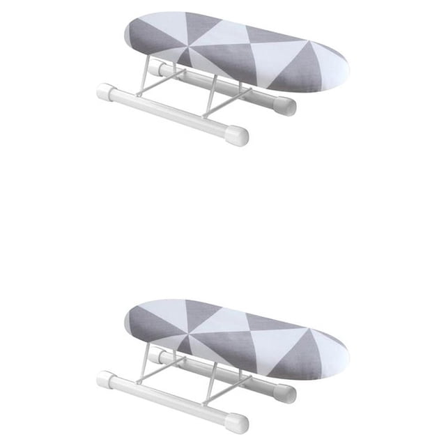Naiovety Tabla de planchar plegable de metal con funda extraíble, lavable a máquina y para viajes, resistente a impactos Type2 NO2