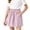 Pink, variant on Girls Mountain Style Light Sports Skort 5-15 Years, Cooling Quick Dry Breathable Anti-Chafing Modest Skirt Shorts with Pockets Pink