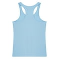 thumbnail image 2 of JanJean Men's Gym Tank Top Athletic Stringer Muscle Tops Ribbed Knit Vest Sleeveless Workout Bodybuilding T-Shirt Sky Blue L, 2 of 5
