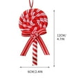 thumbnail image 3 of JoyMoreHome Christmas Tree Lollipop Ornaments, Christmas Candies Ornament, Xmas Decor Candy Hanging Decorations for Xmas Party Supplies, 3 of 4