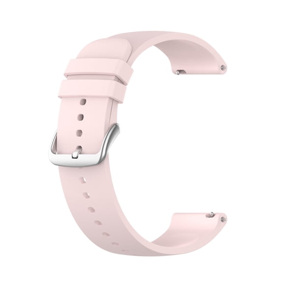 22mm Solid Color Silicone Sports Sweat Proof Watch Strap Fashionable Design Easy Replacement Durable Comfortable Band
