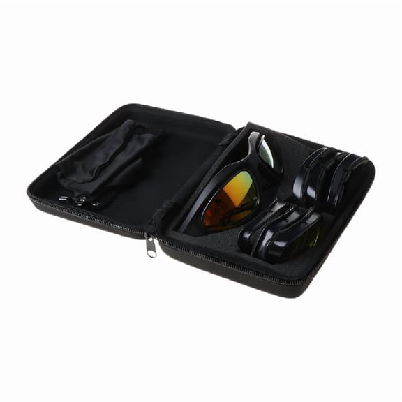 Windproof Polarized Motorcycle Lens for Sun Glasses Riding Cycling Biker Sports