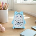 thumbnail image 2 of REGALWOVEN Lovely Alarm Clock, Non-Tick Movement, Kitten-Shape Design, Compact Size for Bedroom Blue 4.1"L x 1.6"W x 5.5"H, 2 of 4