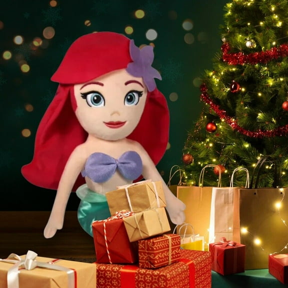 Princess Ariel 13” High Quality Plush Doll The Little Mermaid Holiday Gift New
