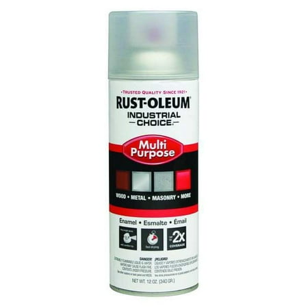 Rust-Oleum Spray Paint,Crystal Clear,12 oz. 1610830