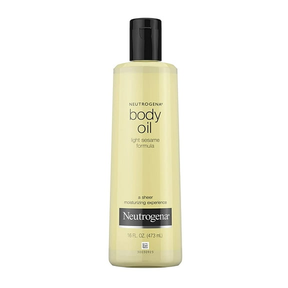 5 Pack Neutrogena Body Oil Light Sesame Formula 16 Ounce