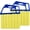Blue, variant on 2 count Blinds Cleaner Duster Tool 7 Finger Microfiber Washable Mini Window Dusters for Cleaning Dust Remova for Window Air Conditioner Vent Fans Venetian Shades Blinds Dust Dirt