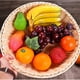 thumbnail image 5 of comida fruta postre canasta tela de plástico decoraciones boda Gloria Decoración de la cesta de alimentos, 5 of 9