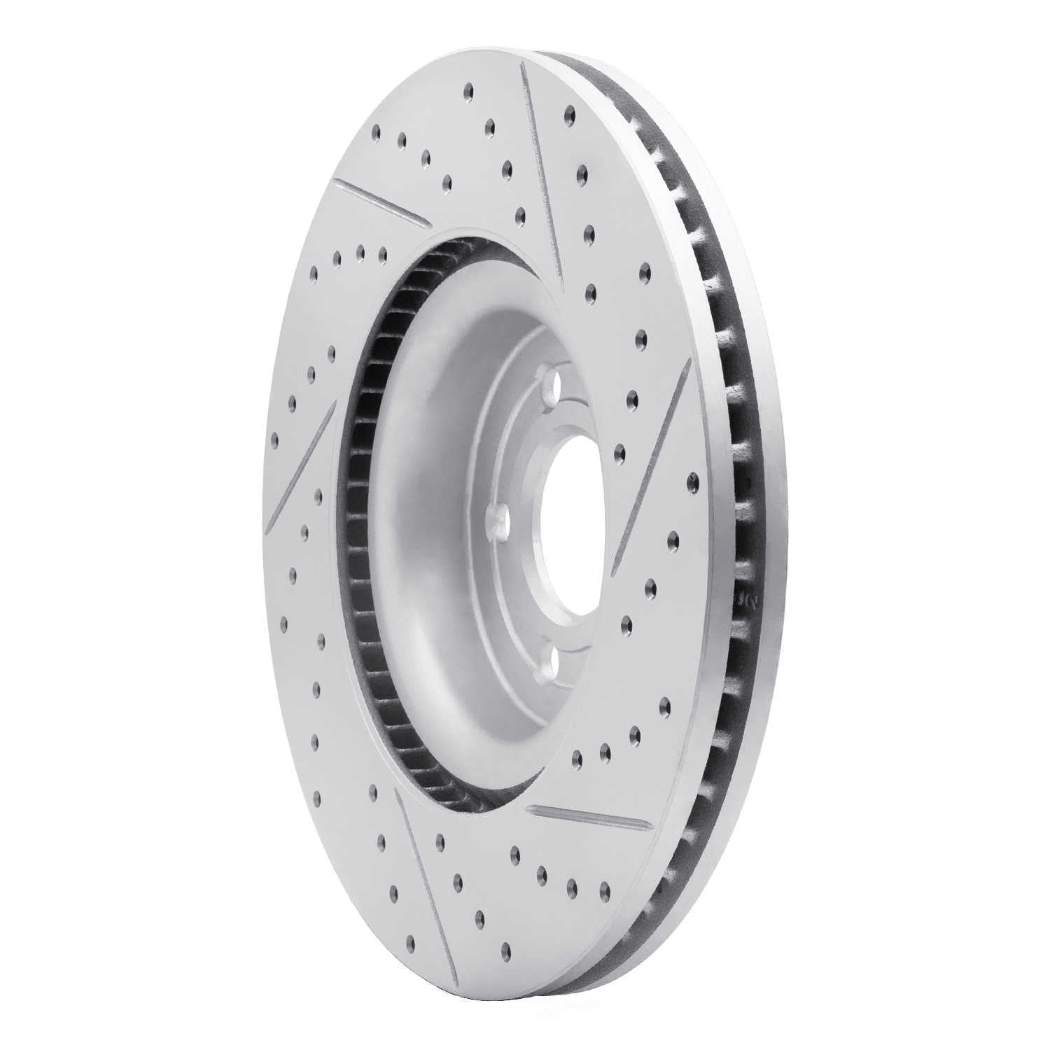 Dynamic Friction Company 830-54277L DFC Geoperformance Rotor - Drilled and Slotted