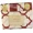 Burgundy Geometric, variant on 1800 Series 4 Piece Sheet Sets, For Extra Deep Mattresses, Twin Size, Burgundy Geometric